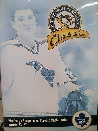 Pittsburgh Penguins Classic: December 27, 2000 Penguins vs Toronto -DVD