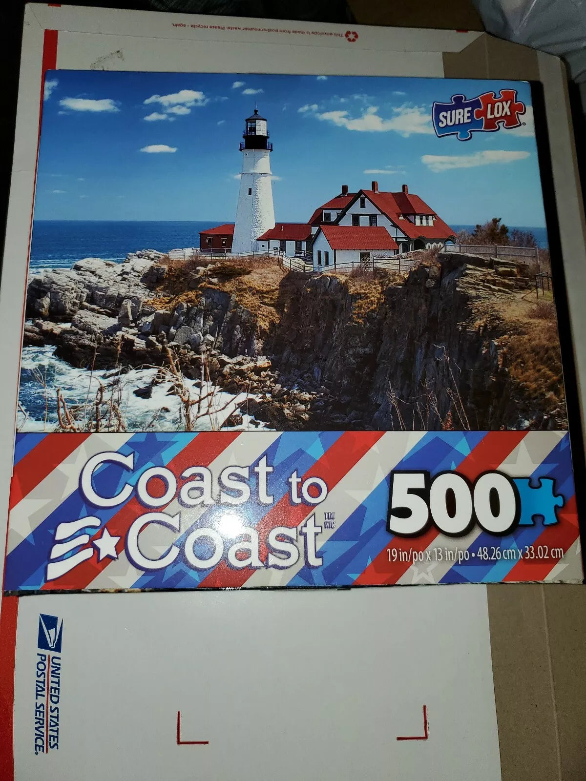 COAST to COAST Portland Head Lighthouse 500 Piece Puzzle