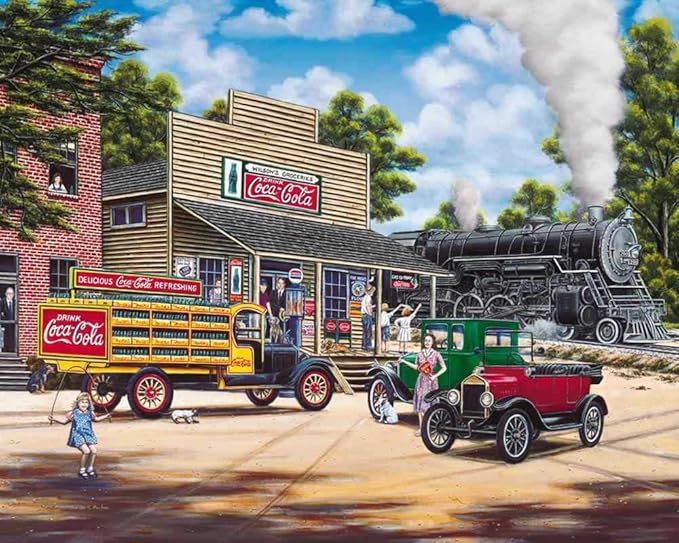 Coca-Cola All Aboard-1000 Piece Jigsaw Puzzle