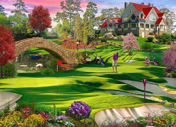 Golfer's Delight Jigsaw Puzzle 1000 Piece