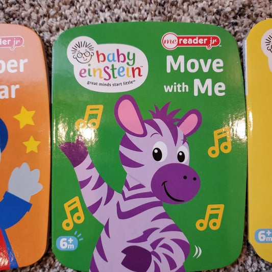 Baby Einstein Move With Me -Children's Board Book